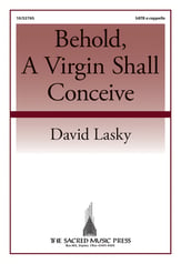 Behold a Virgin Shall Conceive SATB choral sheet music cover